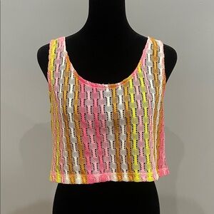 Colorful Striped Women's Tank Top